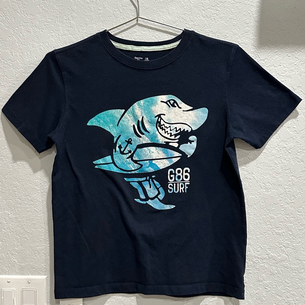 GAP Navy Blue Shark Surf Tee